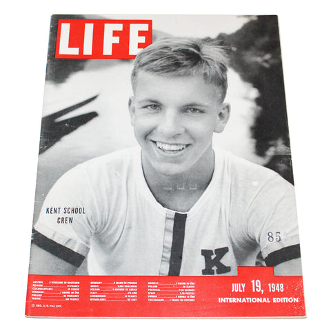 Magazine / revue Life du 19/7/1948 Kent School Crew International Edition