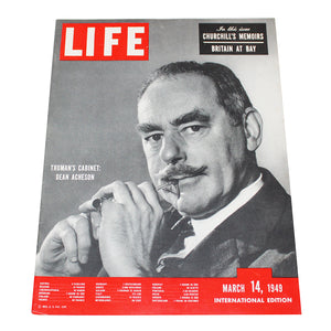 Magazine / revue Life du 14/3/1949 Truman's Cabinet International Edition