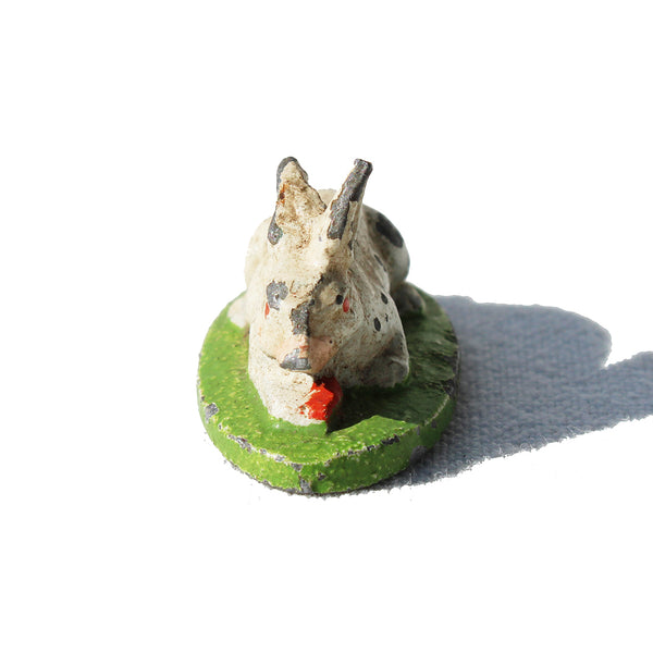 Ancienne figurine Quiralu / Wendal : la ferme / lapin