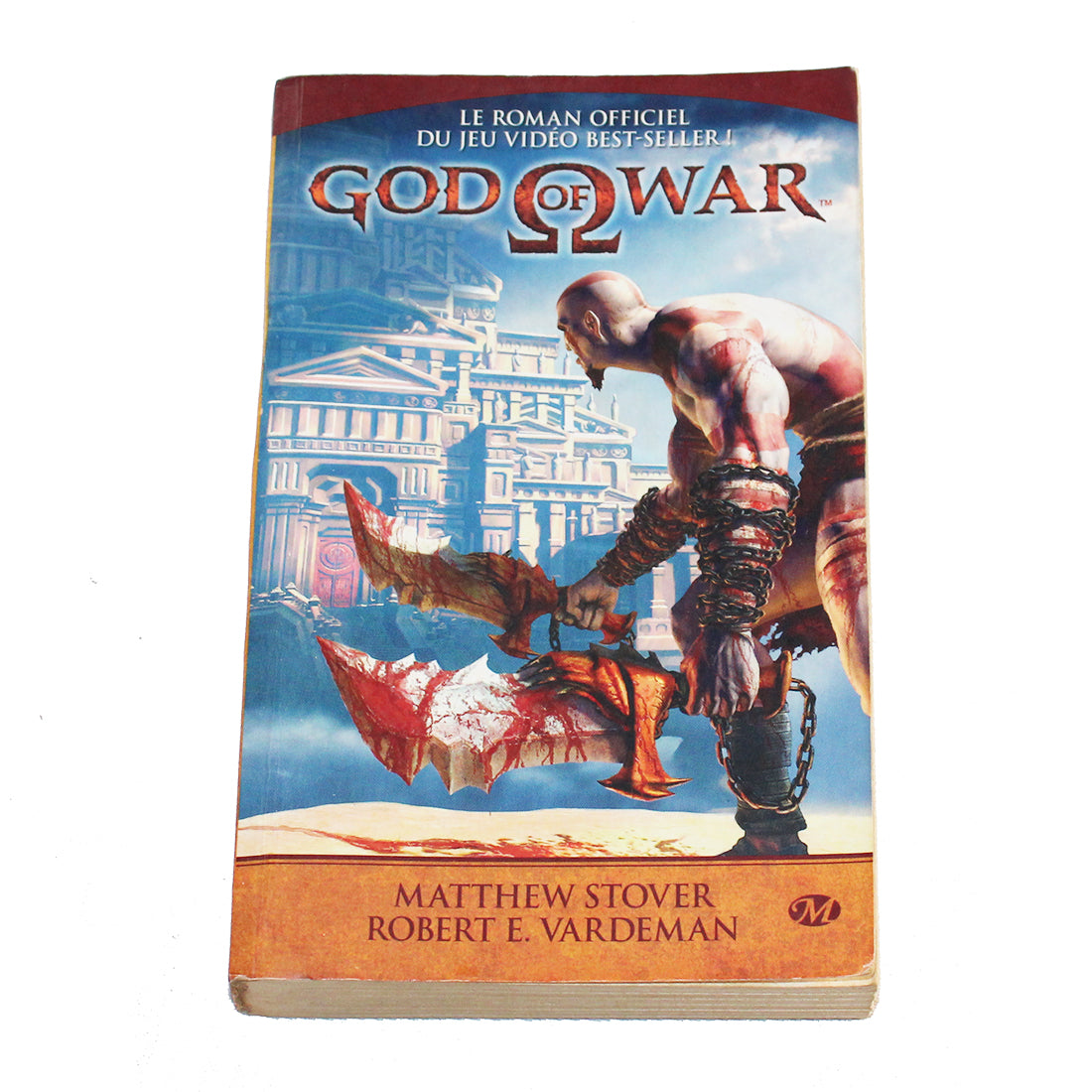 Livre de poche God of War / le roman officiel / version française ( 2010 ) Matthew Stover