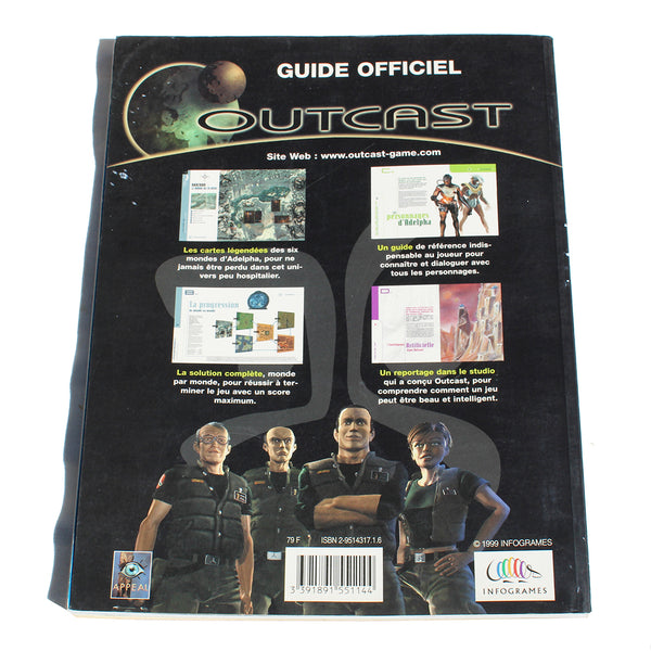 Livre - Guide Officiel / La solution complète du jeu Oucast pour PC ( 1999 )