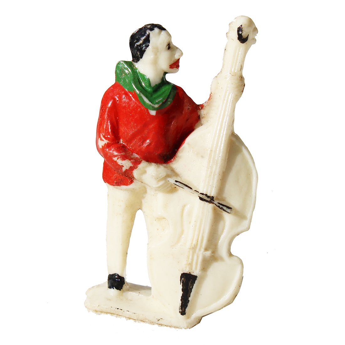 Figurine publicitaire plastique Café Nadi Le Cirque : violoncelliste de l'orchestre