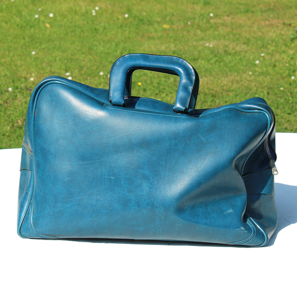 Sac de sport vintage Sport France bleu