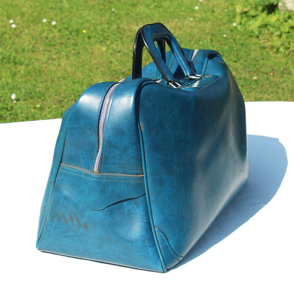 Sac de sport vintage Sport France bleu