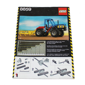 Notice vintage pour le tracteur Lego Technic 8859 (1981)