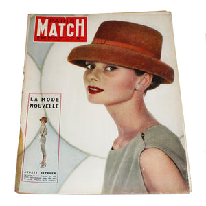 Magazine / revue Paris Match n° 360 du 03/03/1956 Audrey Hepburn