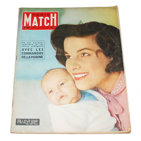 Paris Match magazine / review n° 365 of 04/07/1956 Stella Lualdi Interlenghi