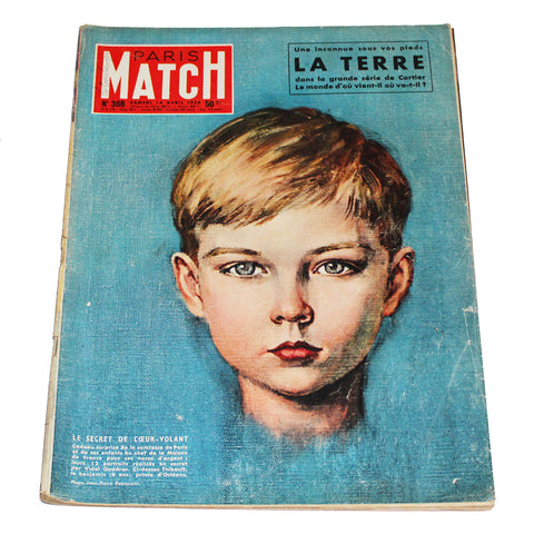 Magazine / revue Paris Match n° 366 du 14/04/1956 La Terre Cartier