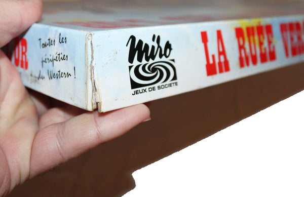 Jeu de société vintage La Ruée vers l'Or complet Miro (1975)