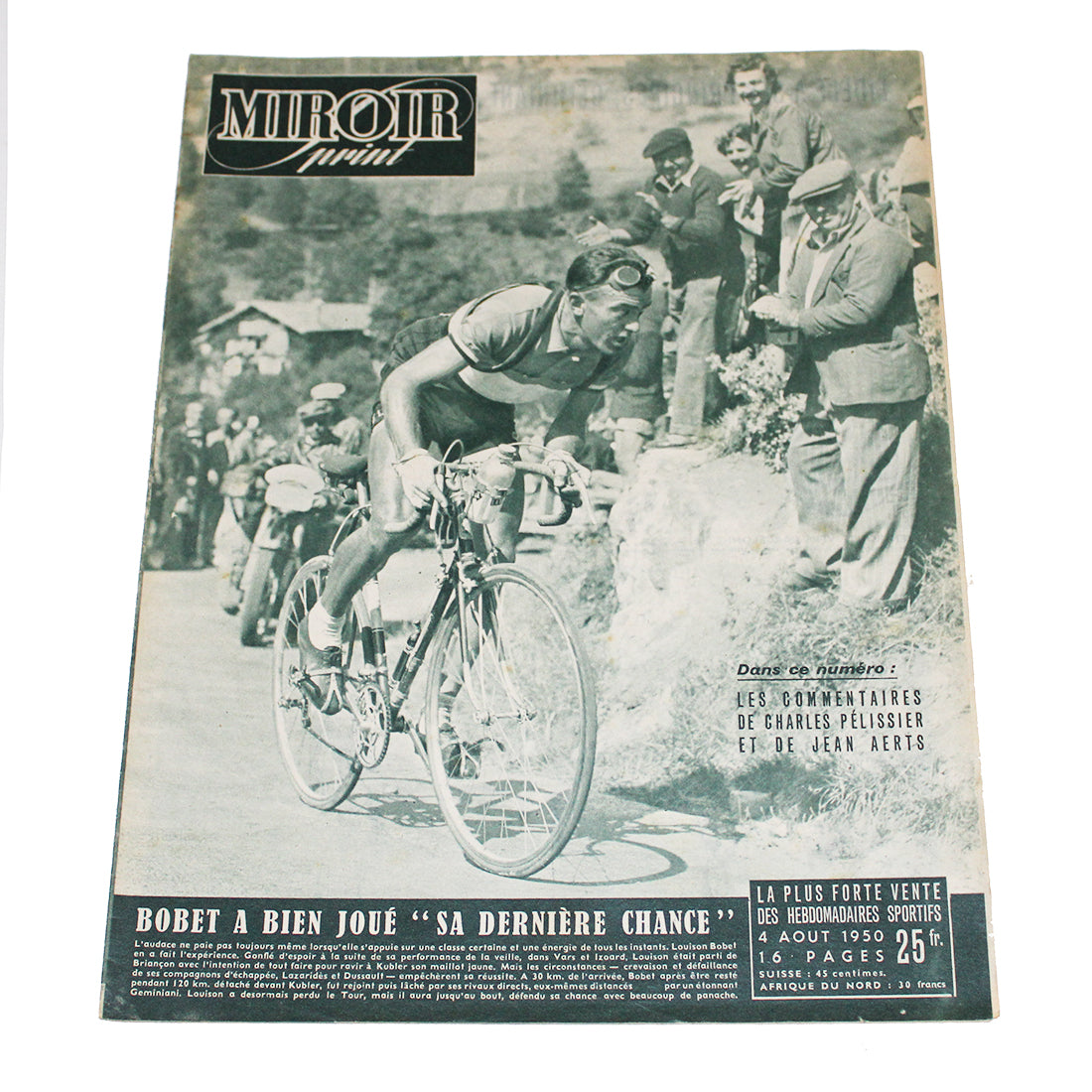 Magazine / revue Miroir Sprint n° spécial du 4/08/1950 Bobet Tour de France