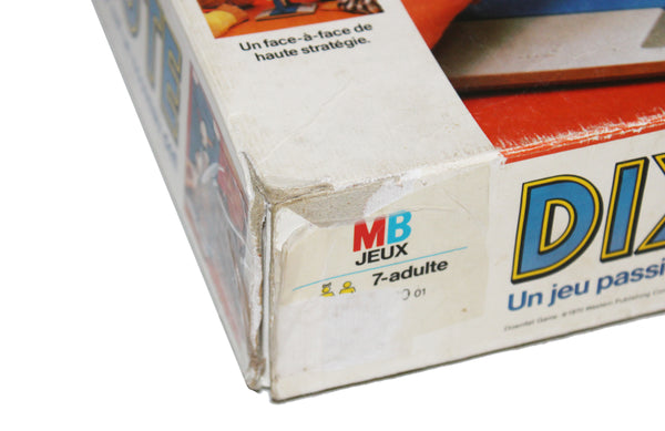 Jeu de société vintage Dix de Chute MB Jeux ( 1985 )