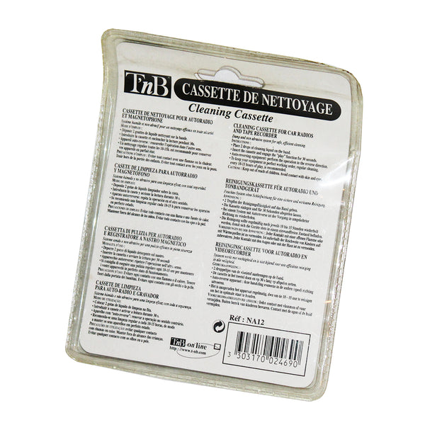 Kit de nettoyage / cassette audio neuve T'nB