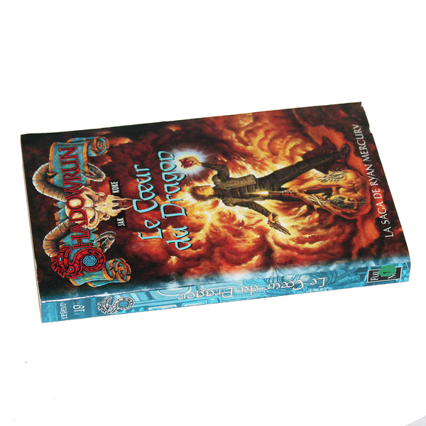 Livre de poche Shadowrun n° 19 Le Coeur du Dragon - Fleuve Noir ( 1999 )