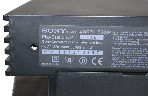 Console de jeu Playstation PS2 FAT SCPH-50004 / complète en boîte et fonctionnelle