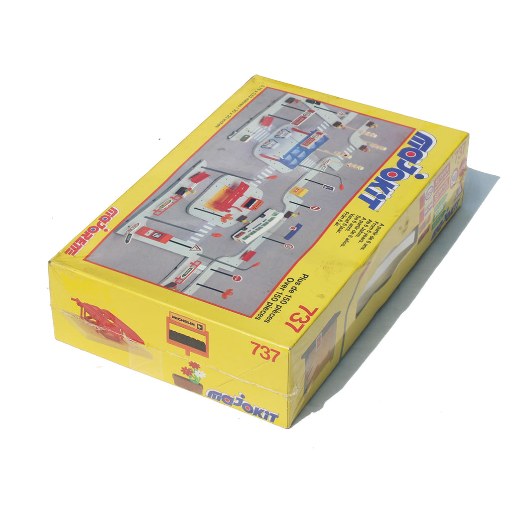 Station-service Esso Vintage Majokit - Jouet De Collection Années 70-80 - Occasion