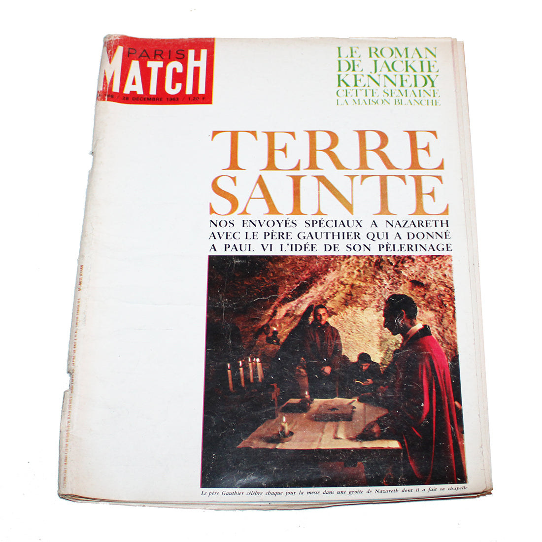 Magazine / revue Paris Match n° 768 du 28/12/1963 Terre Sainte