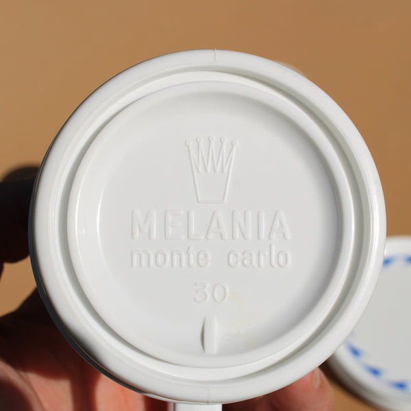 Ensemble de service vintage / assiettes / bols / mugs en mélamine Monte Carlo Yacht Line