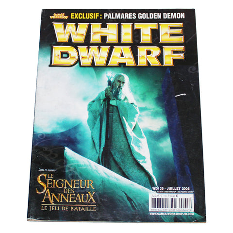 Magazine / revue White Dwarf Games Workshop numéro 135 / juillet 2005 / Warhammer