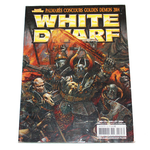 Magazine / revue White Dwarf Games Workshop numéro 123 / juillet 2004 / Warhammer