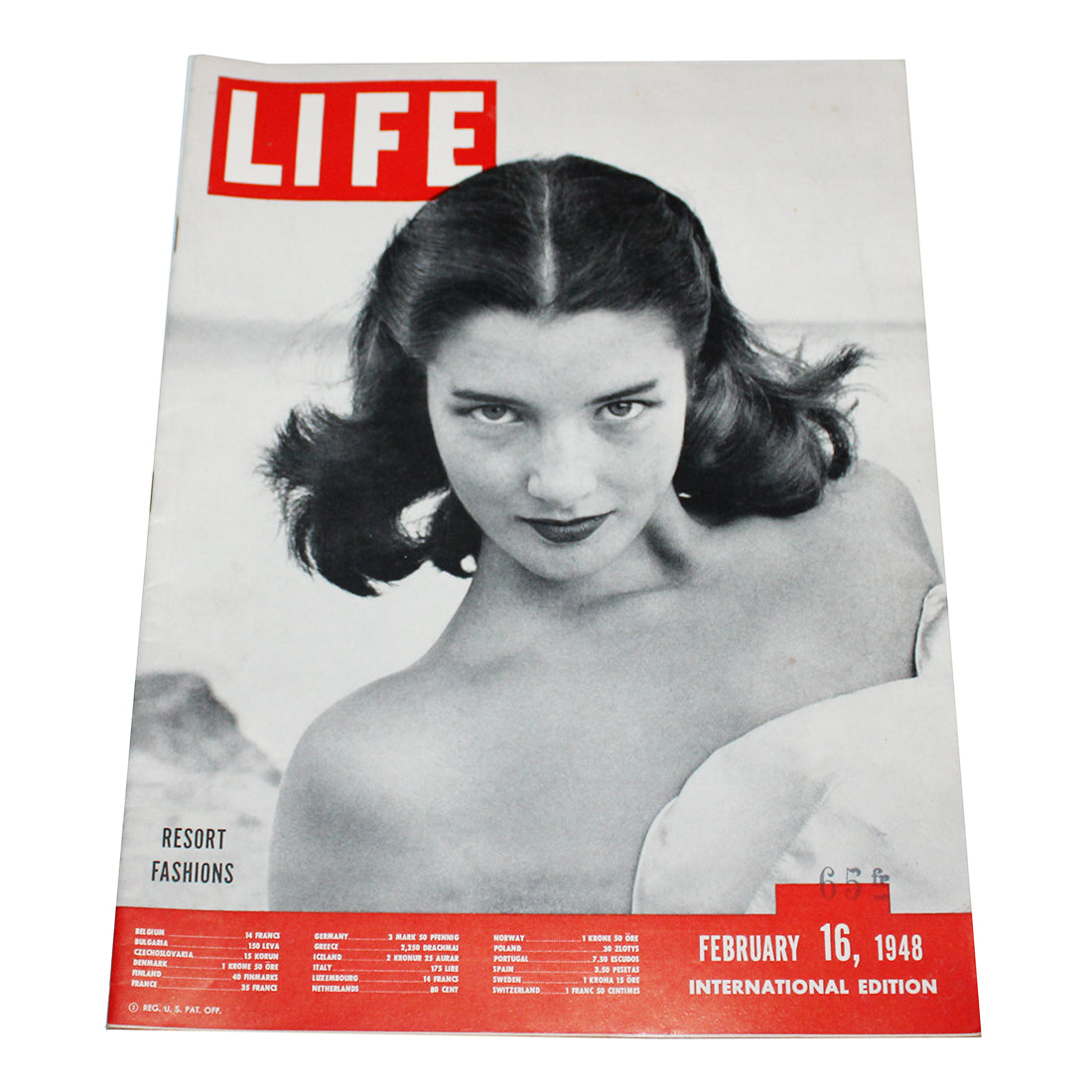 Magazine / revue Life du 16/02/1948 Resort Fashions International Edition