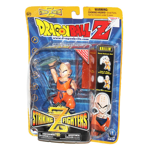 Jouet Irwin figurine Krillin sous blister Dragon Ball Z / Striking Fighters (2002)
