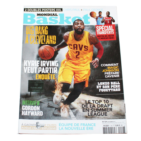 Magazine / revue Mondial Basket n° 12H septembre 2017 + posters