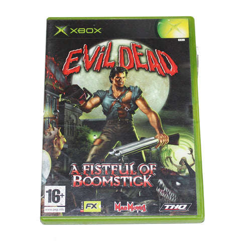 Jeu vidéo Xbox Evil Dead A Fistful of Boomstick complet ( 2003 ) PAL