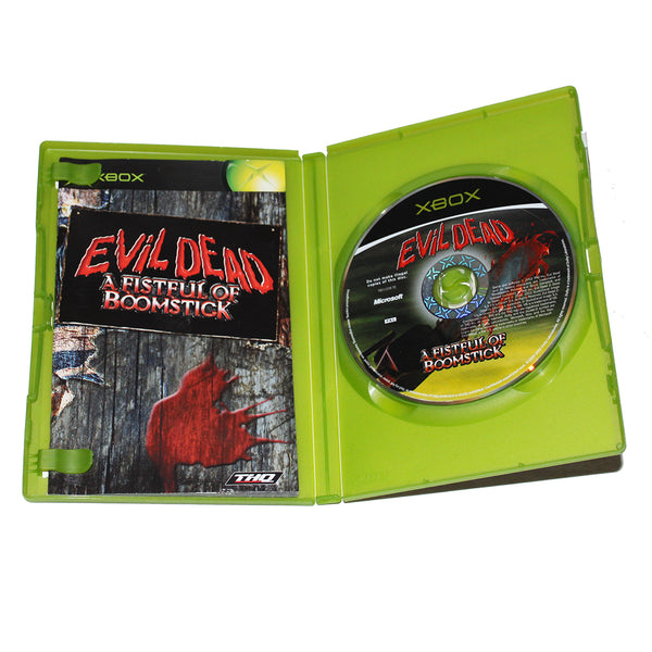 Jeu vidéo Xbox Evil Dead A Fistful of Boomstick complet ( 2003 ) PAL