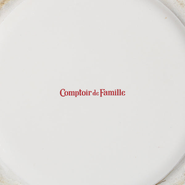 Pot à ustensiles / confiture 15.5 cm en faïence Comptoir de Famille