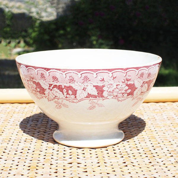 Ancien bol en faïence de St Amand & Hamage Nord modèle Mûrier