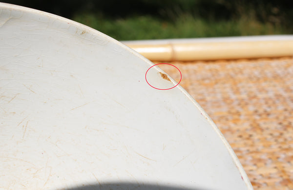 Ancien bol en faïence de St Amand & Hamage Nord modèle Mûrier