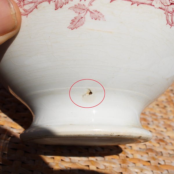 Ancien bol en faïence de St Amand & Hamage Nord modèle Mûrier