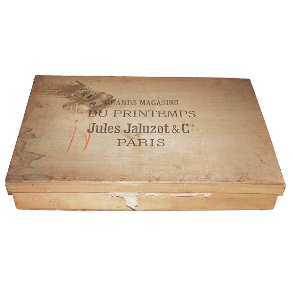 Ancienne boîte publicitaire Grands Magasins du Printemps Jaluzot & Cie Paris