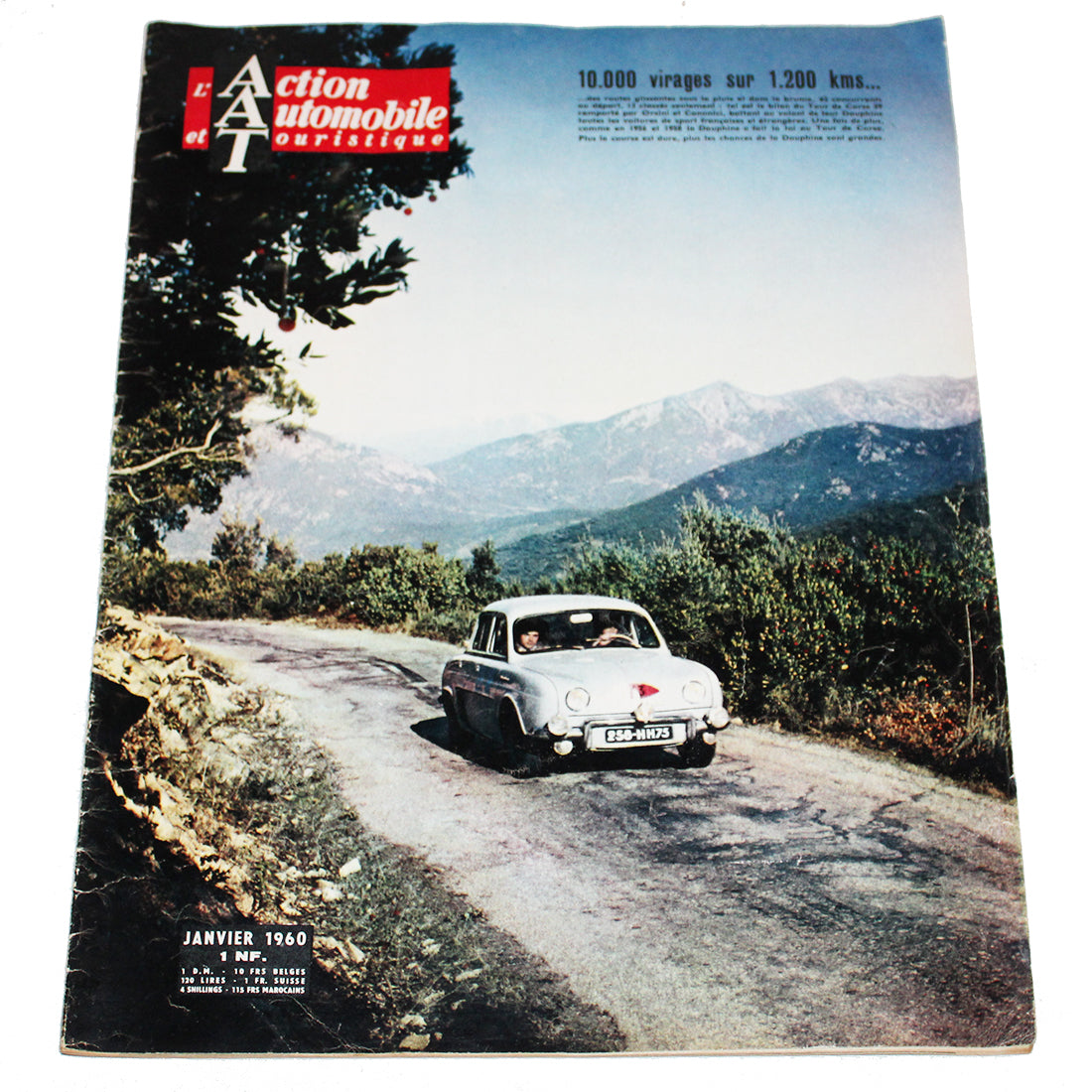 Magazine / revue AAT l'Action Automobile et Touristique / janvier 1960