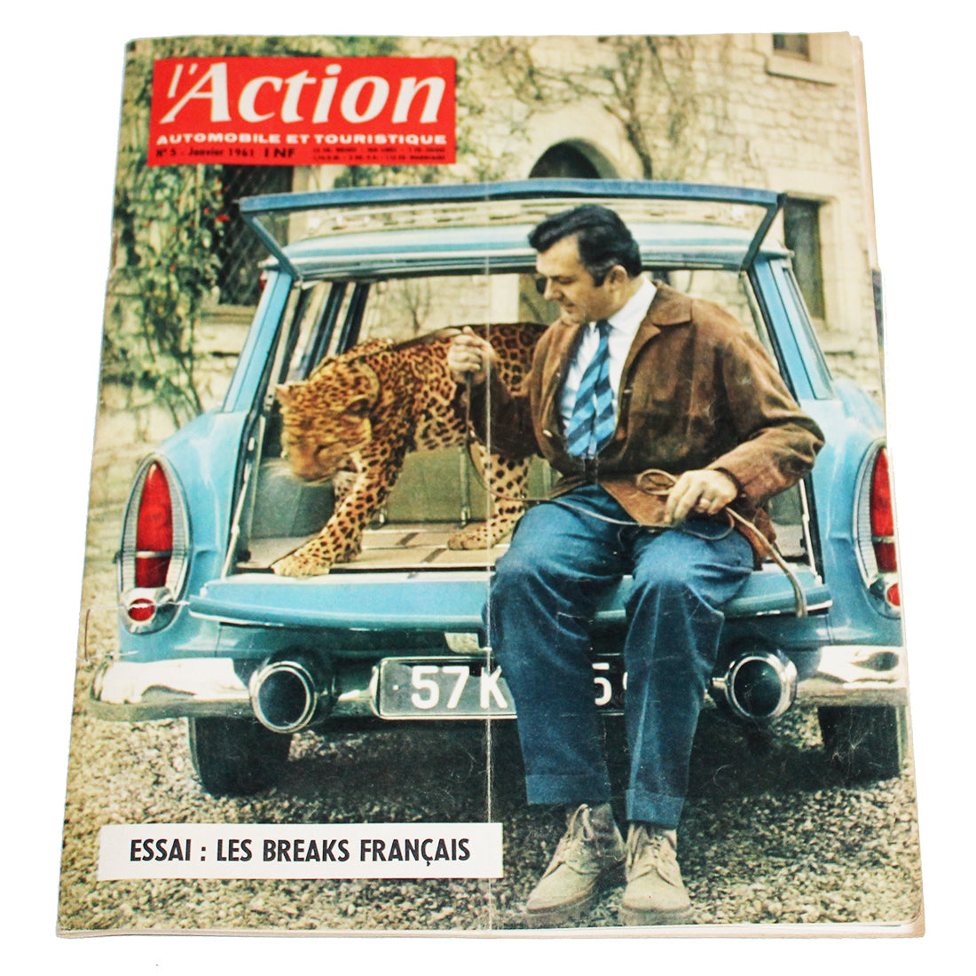 Magazine / revue AAT l'Action Automobile et Touristique numéro 5 / janvier 1961