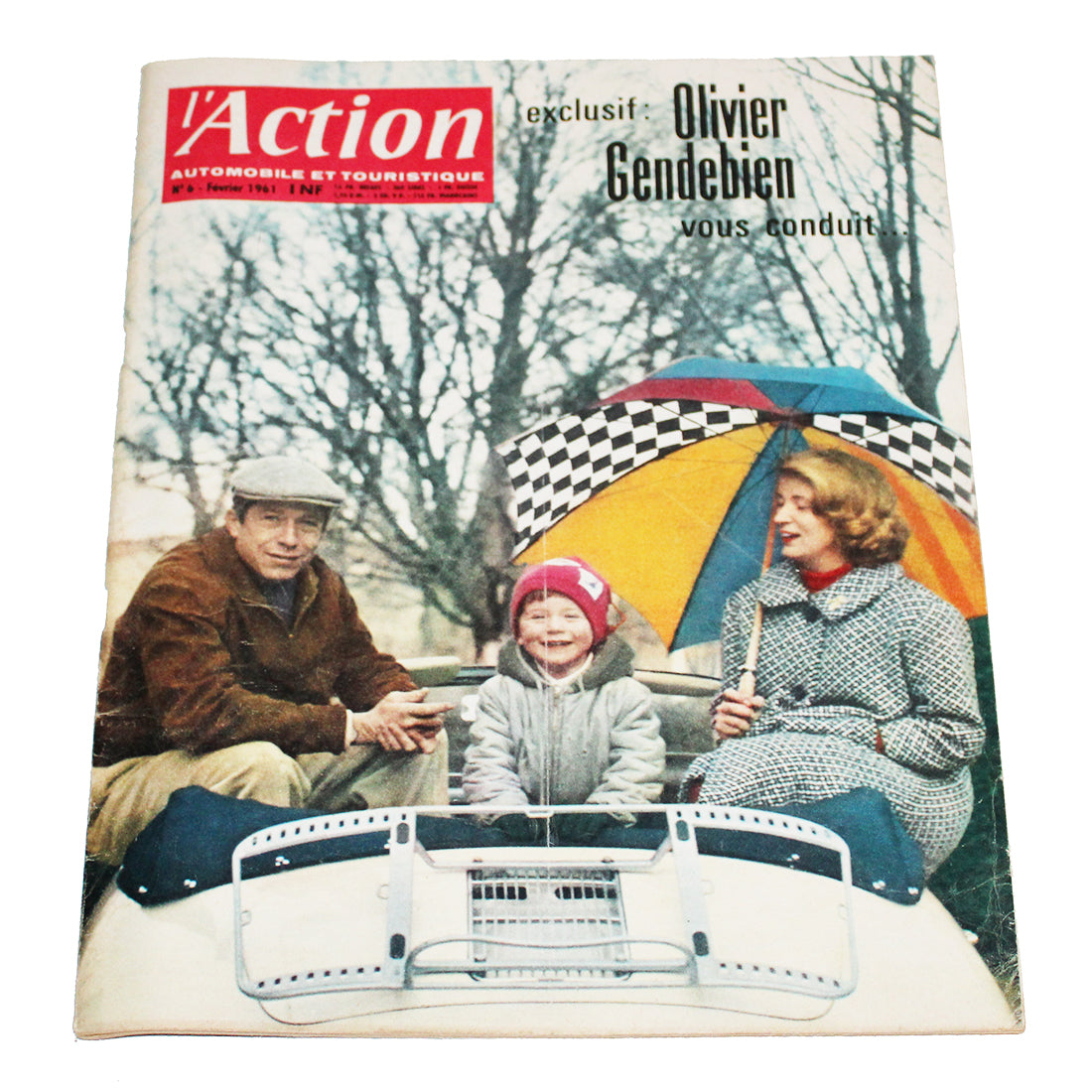 Magazine / revue AAT l'Action Automobile et Touristique numéro 6 / février 1961