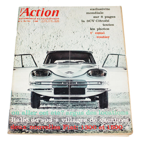 Magazine / revue AAT l'Action Automobile et Touristique numéro 9 / mai 1961