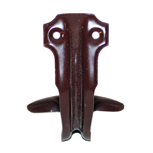 Patère métallique simple vintage de porte manteau mural d'école