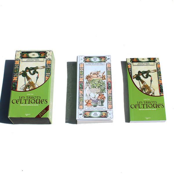 Jeu de tarot / Cartomancie / Coffret Les Tarots Celtiques / Laura Tuan
