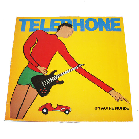 Disque vinyle 33 tours Téléphone / Un autre Monde ( 1984 )