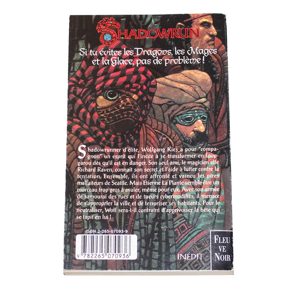 Livre de poche Shadowrun n° 24 Wolf et Raven - Fleuve Noir ( 2001 )