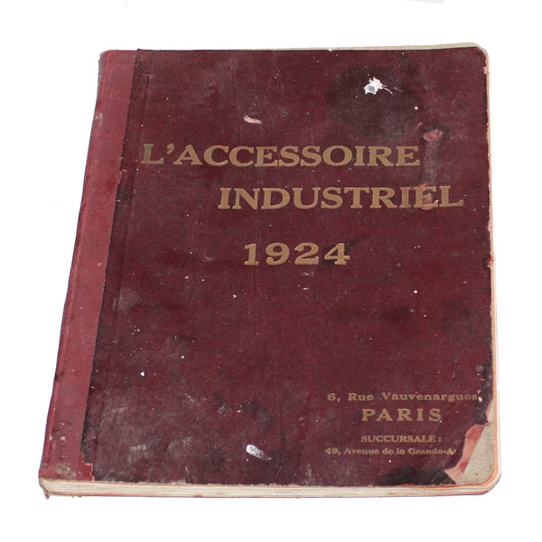 Ancien catalogue L'Accessoire Industriel pour les pièces automobiles en 1924