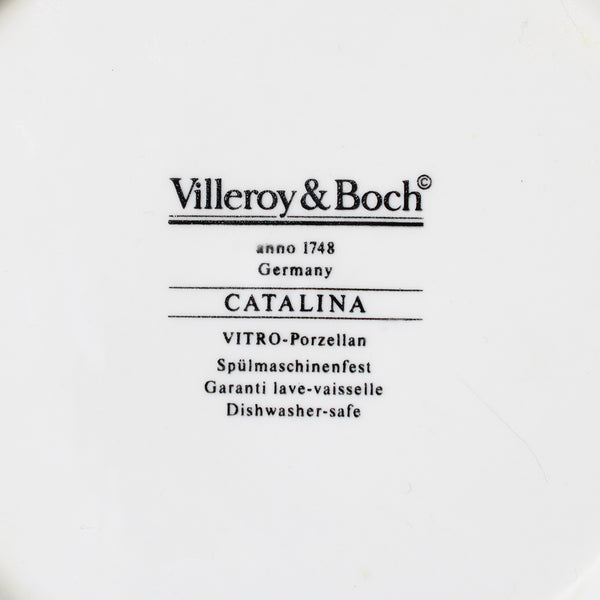 Ensemble de 4 assiettes creuses 23.8 cm Villeroy & Boch modèle Catalina