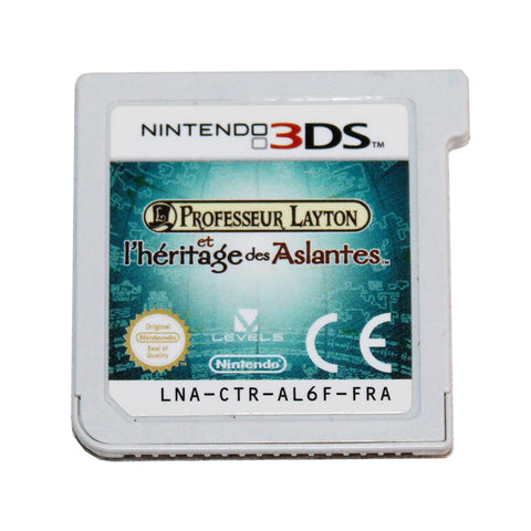 Jeu vidéo cartouche Nintendo 3DS Professeur Layton et l'héritage des Aslantes