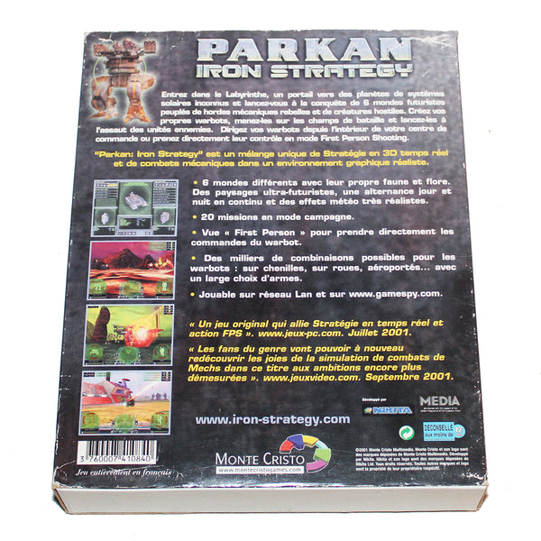 Jeu vidéo PC Big Box Parkan Iron Strategy / version française ( 2001 )