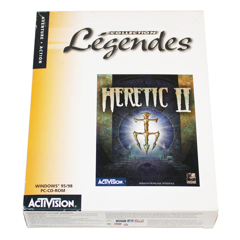 Jeu vidéo PC Big Box Heretic II / collection Légendes - complet