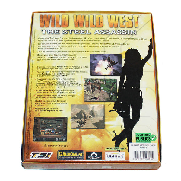 Jeu vidéo PC Big Box Wild Wild West the Steel Assassin / version française ( 2000 ) / édition limitée