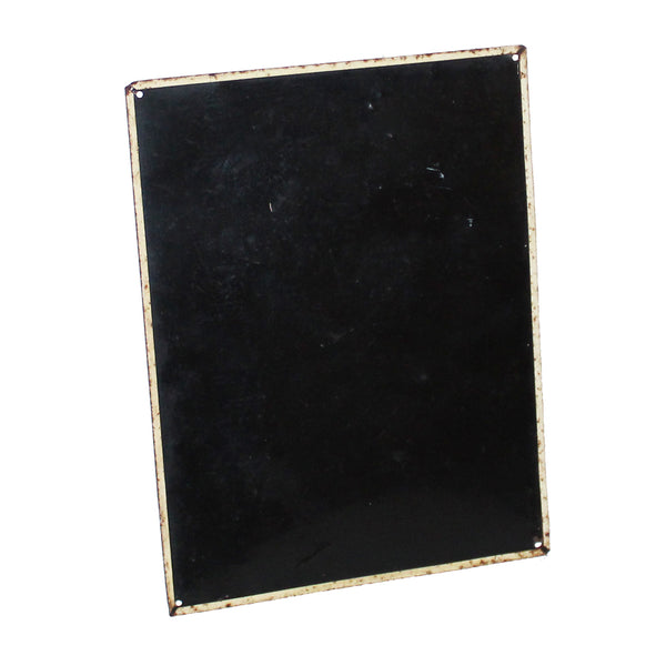 Ancienne plaque publicitaire en tôle non émaillée Liebig / Potox le meilleur bouillon gras