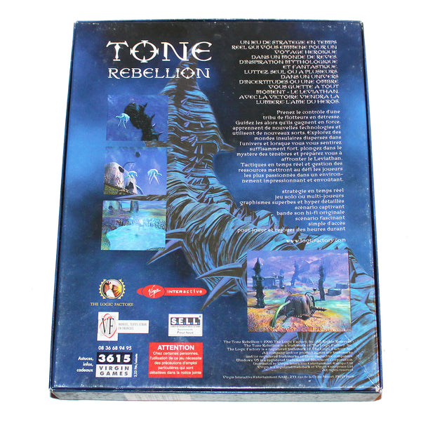 Jeu vidéo PC Big Box Tone Rebellion / version française ( 1996 )