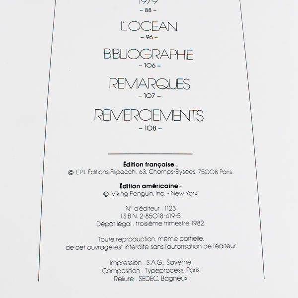 Livre vintage / Lucien Clergue / Visions sur le Nu / Filipacchi ( 1982 )